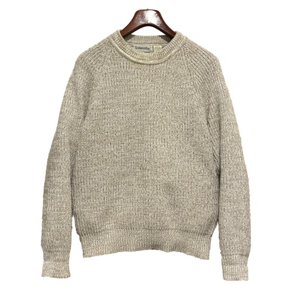 画像1: 90's【St. John's Bay】【セントジョーンズベイ】オートミール【コットンセーター】【サイズM】 