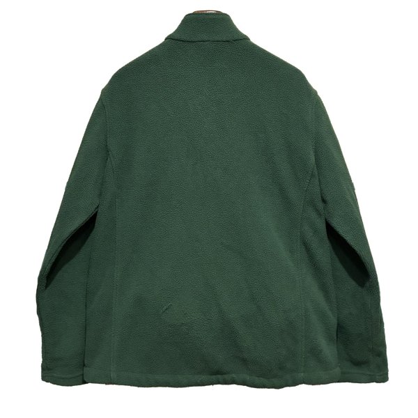 画像3: 【ビンテージ】【Port Authority】【krispy kreme ドーナッツ】クリスピー・クリーム・ドーナツ 緑 ジップアップフリースジャケット【サイズL】 