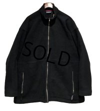 90's USA製【パタゴニア】patagonia 【黒】シンチラビッグジップフリースジャケット【サイズXL】 