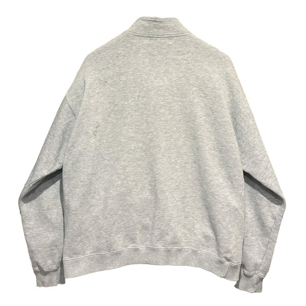 画像3: 90's ビンテージ【Eddie Bauer】【エディーバウアー】【黒タグ】グレー【無地】【ハーフスナッププルオーバースウェット】【サイズL】 