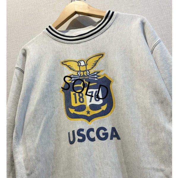 画像4: 【ビンテージ】【チャンピオン】【champion】【リバースウィーブ】USCGA グレー【スウェット】【サイズM】 