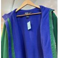 画像3: 90’ｓ〜【ラルフローレン】【POLO RALPH LAUREN】ビンテージ【緑ｘ裏地青フリース】【ナイロンＪＫＴ】【サイズＭ】<br> (3)