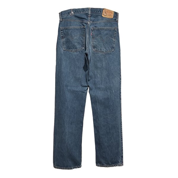 画像6: 70's【ビンテージ】【USA製】【LEVI'S】【リーバイス５０５】66後期 黒カンヌキ 【デニムパンツ】【505-0217】【34Ｘ30】 