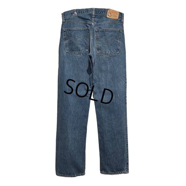 画像6: 70's【ビンテージ】【USA製】【LEVI'S】【リーバイス５０５】66後期 黒カンヌキ 【デニムパンツ】【505-0217】【34Ｘ30】 
