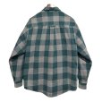 画像3: 90’ｓ〜【ビンテージ】Eddie Bauer【エディーバウアー】【緑ｘグレー】チェック柄【ネルシャツ】【サイズL】<br> (3)
