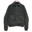 画像1: 90's USA製【ラルフローレン】【POLO RALPH LAUREN】ビンテージ【チャコール】【フリースジップアップジャケット】ブルゾン【スウィングトップ】【サイズM】<br> (1)