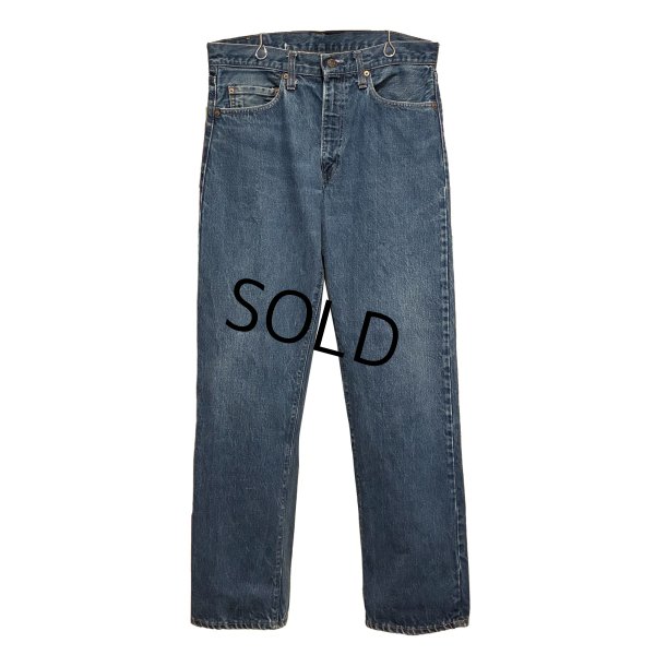 画像1: 70's【ビンテージ】【USA製】【LEVI'S】【リーバイス５０５】66後期 黒カンヌキ 【デニムパンツ】【505-0217】【34Ｘ30】 