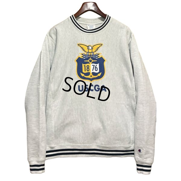画像1: 【ビンテージ】【チャンピオン】【champion】【リバースウィーブ】USCGA グレー【スウェット】【サイズM】 