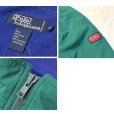 画像2: 90’ｓ〜【ラルフローレン】【POLO RALPH LAUREN】ビンテージ【緑ｘ裏地青フリース】【ナイロンＪＫＴ】【サイズＭ】<br> (2)