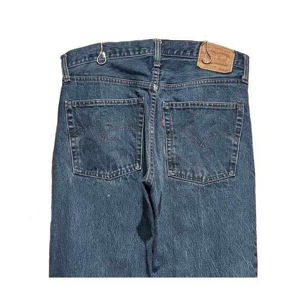 画像5: 70's【ビンテージ】【USA製】【LEVI'S】【リーバイス５０５】66後期 黒カンヌキ 【デニムパンツ】【505-0217】【34Ｘ30】 