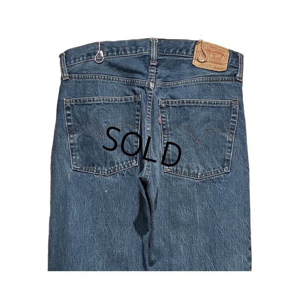 画像5: 70's【ビンテージ】【USA製】【LEVI'S】【リーバイス５０５】66後期 黒カンヌキ 【デニムパンツ】【505-0217】【34Ｘ30】 