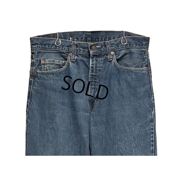 画像4: 70's【ビンテージ】【USA製】【LEVI'S】【リーバイス５０５】66後期 黒カンヌキ 【デニムパンツ】【505-0217】【34Ｘ30】 