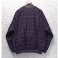 画像3: ビンテージ【ラルフローレン】【RALPH LAUREN】【黒×赤】チェック【プルオーバー】裏地フリース【サイズL】<br> (3)