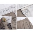 画像2: 90s~【USA製】ビンテージ【J.Crew】ジェイクルー【ベージュ】2タック【コットンパンツ】チノパン テーパードシルエット【w34】<br> (2)