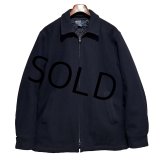 【ラルフローレン】【POLO RALPH LAUREN】ビンテージ【紺】【ウールジップアップジャケット】【サイズM】 