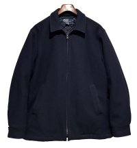【ラルフローレン】【POLO RALPH LAUREN】ビンテージ【紺】【ウールジップアップジャケット】【サイズM】 