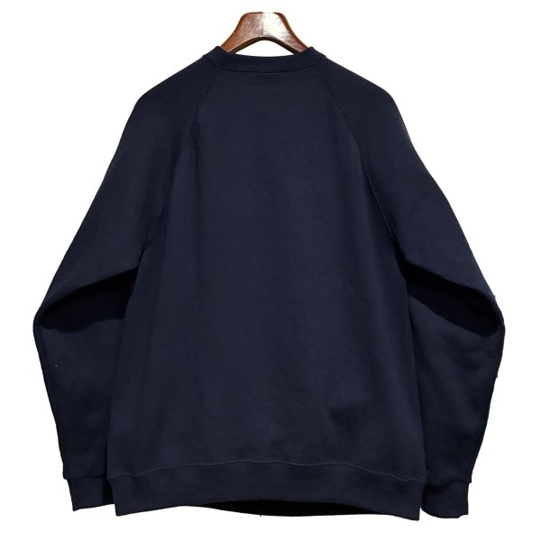 画像3: ワンウォッシュ  USA製【ビンテージ】SANTEE SWEAT【U.S.NAVY】 紺【スウェット】【サイズＬ】 