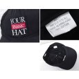 画像2: 【ビンテージ】【your basic hat】【黒】ブラック【キャップ】【サイズフリー】BBキャップ<br> (2)