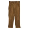 画像1: ビンテージ【ブルックスブラザーズ】brooksbrothers【キャメル】２タック【コーデュロイパンツ】コーデュロイスラックス【34X32】<br> (1)