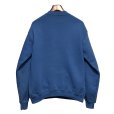 画像3: 90'ｓ【USA製】【RUSSELL】ラッセル 【ビンテージ】青【無地】【クルーネック】前V スウェット【サイズL】<br> (3)