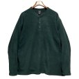 画像1: 〜90's USA製 ビンテージ【パタゴニア】patagonia 【緑】キャプリーン【ヘンリーネックフリース】【サイズXL】<br> (1)