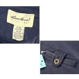 画像2: 90's〜 ビンテージ【Eddie Bauer】【エディーバウアー】【白タグ】紺【無地】【ポロシャツタイプスウェット】【サイズXL】<br> (2)