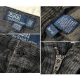 画像2: ビンテージ【ラルフローレン】POLO RALPH LAUREN【チャコール】ANDREW PANTS【２タック】【コーデュロイパンツ】【36×30】<br> (2)