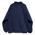画像3: 90's〜 ビンテージ【Eddie Bauer】【エディーバウアー】【白タグ】紺【無地】【ポロシャツタイプスウェット】【サイズXL】<br> (3)