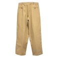 画像4: 90's ビンテージ【Eddie Bauer】【エディーバウアー】【ライトブラウン】２タック【コットンパンツ】【35ｘ30】<br> (4)