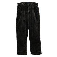 ビンテージ【ラルフローレン】POLO RALPH LAUREN【チャコール】ANDREW PANTS【２タック】【コーデュロイパンツ】【36×30】 