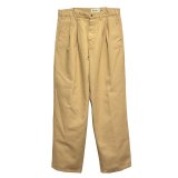 90's ビンテージ【Eddie Bauer】【エディーバウアー】【ライトブラウン】２タック【コットンパンツ】【35ｘ30】 