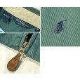 画像2: 90's USA製 ビンテージ【ラルフローレン】【RALPH LAUREN】【緑】コットン【スウィングトップ】【ジップアップブルゾン】【サイズM】<br> (2)