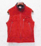 USA製【パタゴニア】patagonia【ポーラテック】【赤】【R4】【レギュレーターフリース】フリースベスト【サイズS】 