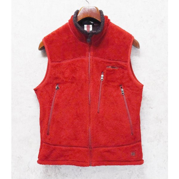 画像1: USA製【パタゴニア】patagonia【ポーラテック】【赤】【R4】【レギュレーターフリース】フリースベスト【サイズS】 