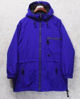 90's~【ビンテージ】【白タグ】【エディーバウアー】【ダークブルー】【ナイロンパーカー】【ナイロンジャケット】レディース古着【レディースM】 