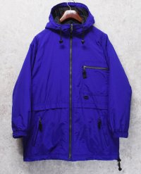 90's~【ビンテージ】【白タグ】【エディーバウアー】【ダークブルー】【ナイロンパーカー】【ナイロンジャケット】レディース古着【レディースM】 