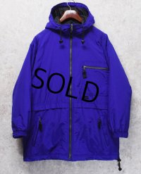 90's~【ビンテージ】【白タグ】【エディーバウアー】【ダークブルー】【ナイロンパーカー】【ナイロンジャケット】レディース古着【レディースM】 
