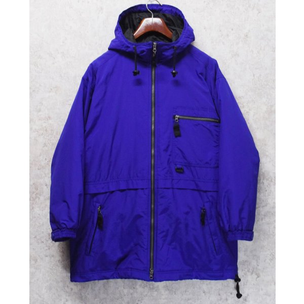 画像1: 90's~【ビンテージ】【白タグ】【エディーバウアー】【ダークブルー】【ナイロンパーカー】【ナイロンジャケット】レディース古着【レディースM】 