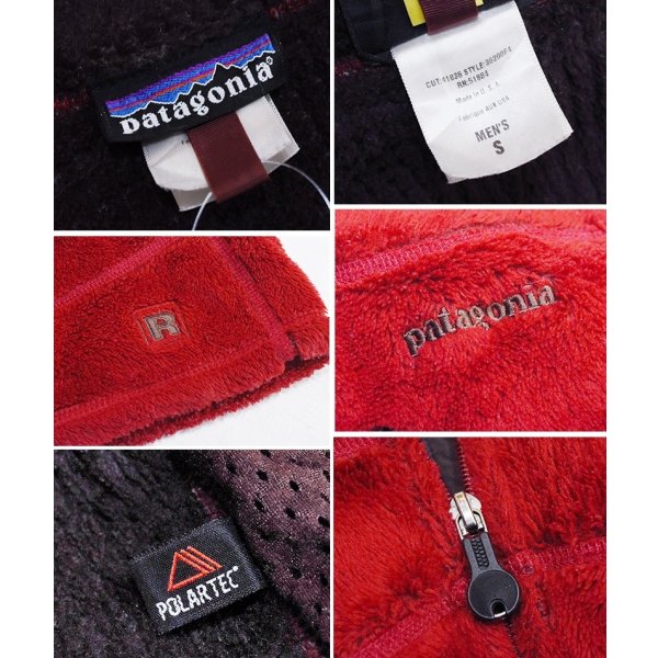 画像2: USA製【パタゴニア】patagonia【ポーラテック】【赤】【R4】【レギュレーターフリース】フリースベスト【サイズS】 