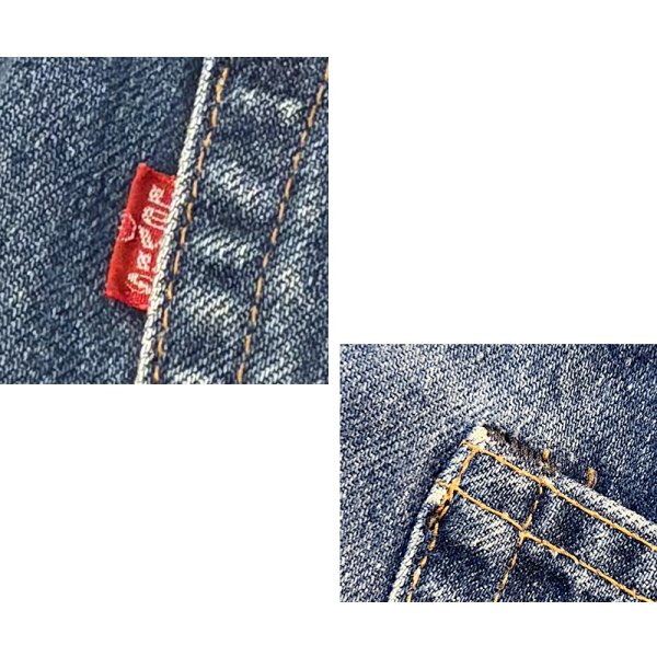 画像3: 70's【ビンテージ】【USA製】【LEVI'S】【リーバイス５０５】66後期 黒カンヌキ 【デニムパンツ】【505-0217】【34Ｘ30】 