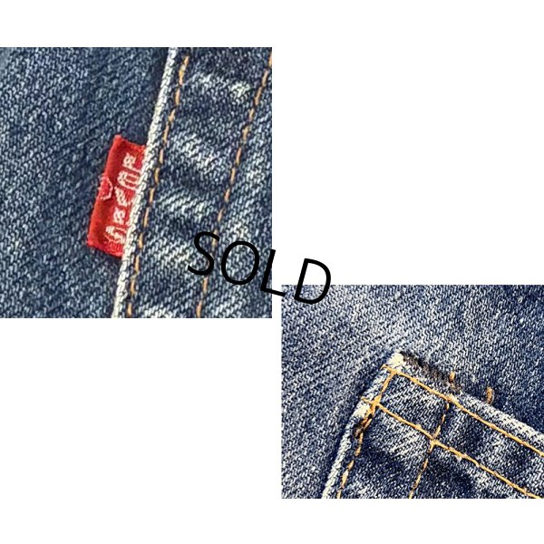 画像3: 70's【ビンテージ】【USA製】【LEVI'S】【リーバイス５０５】66後期 黒カンヌキ 【デニムパンツ】【505-0217】【34Ｘ30】 