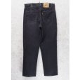 画像5: 90's【USA製】【ビンテージ】【LEVI'S】【リーバイス５５０】550 黒 デニムパンツ ブラックデニム【36ｘ30】<br> (5)