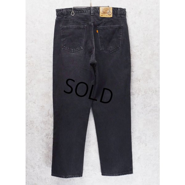 画像5: 90's【USA製】【ビンテージ】【LEVI'S】【リーバイス５５０】550 黒 デニムパンツ ブラックデニム【36ｘ30】 