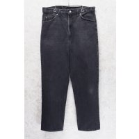 90's【USA製】【ビンテージ】【LEVI'S】【リーバイス５５０】550 黒 デニムパンツ ブラックデニム【36ｘ30】 