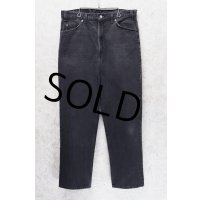 90's【USA製】【ビンテージ】【LEVI'S】【リーバイス５５０】550 黒 デニムパンツ ブラックデニム【36ｘ30】 