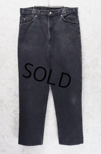90's【USA製】【ビンテージ】【LEVI'S】【リーバイス５５０】550 黒 デニムパンツ ブラックデニム【36ｘ30】 