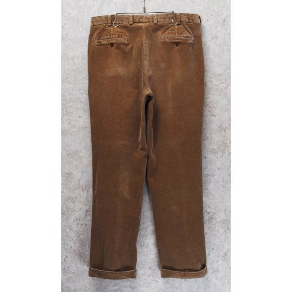 画像5: 【ブルックスブラザーズ】brooksbrothers【ライトブラウン】【２タック】コーデュロイパンツ【35X32】 