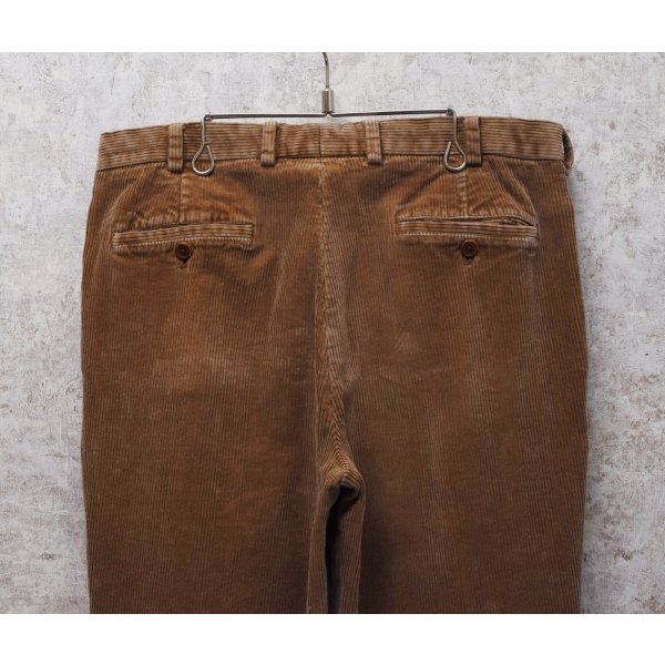 画像4: 【ブルックスブラザーズ】brooksbrothers【ライトブラウン】【２タック】コーデュロイパンツ【35X32】 