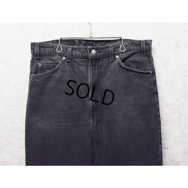 画像3: 90's【USA製】【ビンテージ】【LEVI'S】【リーバイス５５０】550 黒 デニムパンツ ブラックデニム【36ｘ30】 