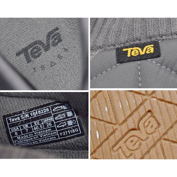 画像2: ビンテージ【TEVA】テバ【EMBER MOC】エンバーモック【スリッポン】【グレー】２WAY【シューズ】【サイズ26cm】 